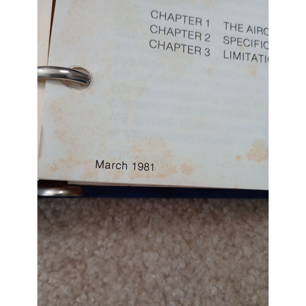 Cessna‎ Citation I Pilot Training Manual, Vol. 1, Operational Information 1983 - Picture 9 of 16